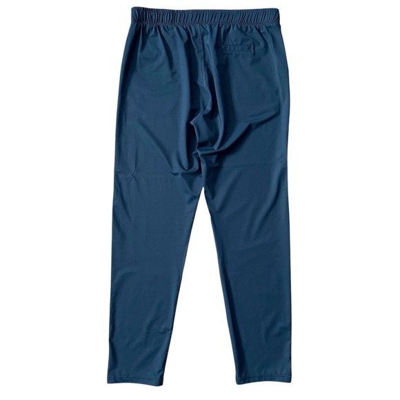 ZYIA Active Everywhere Tapered Drawstring Lightweight Pants Navy Size Large - Picture 3 of 11